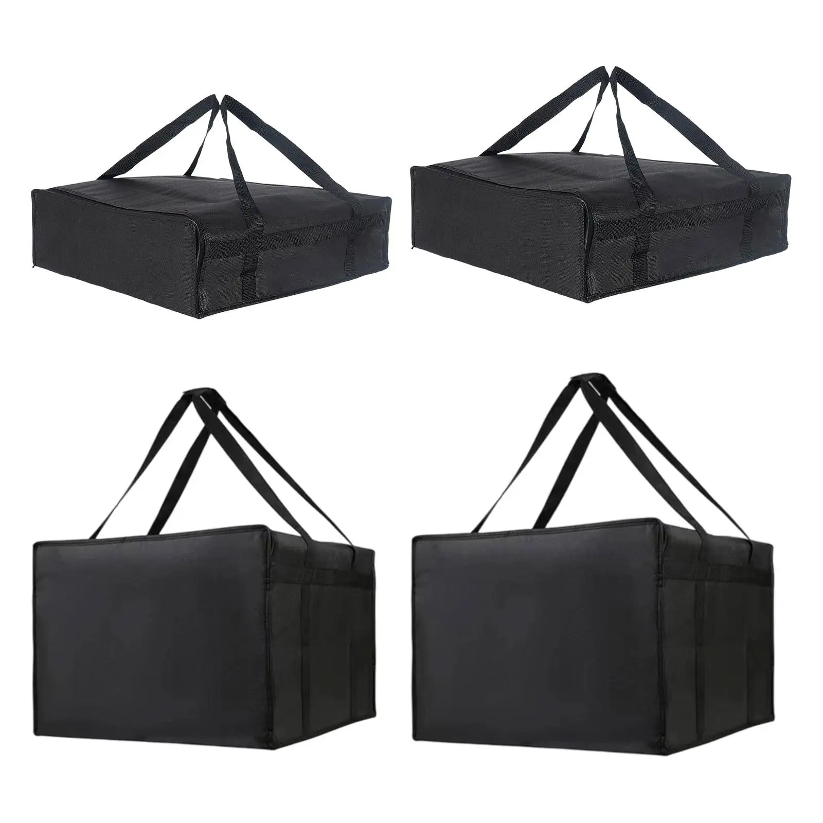 Insulated Pizza Delivery Bag Carrying Case for Takeaway Picnic Catering