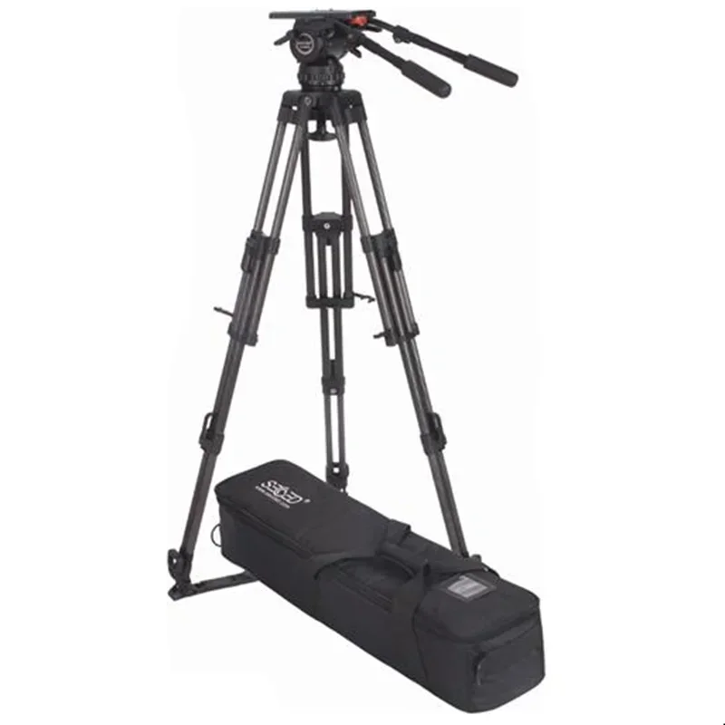 

Photography Equipment Secced Reach Plus 4 Kit Professional CCTV Broadcasting Video Tripod 32KG Loading