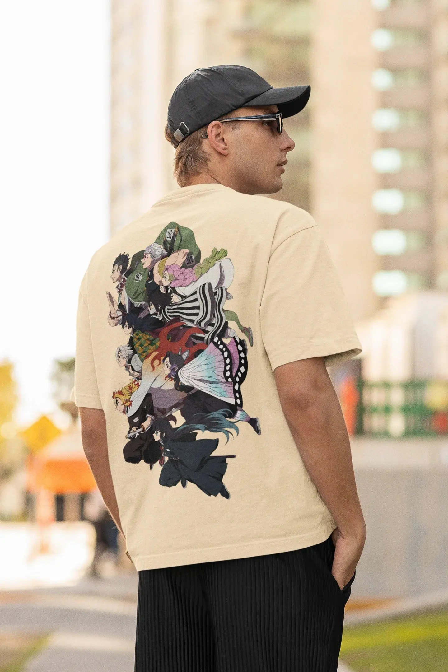 귀멸의 칼날 애니메이션 티셔츠 여성 남성 코튼 그래픽 티 2026 여름 오버사이즈 캐주얼 스트리트웨어 탑 패션 Y2K