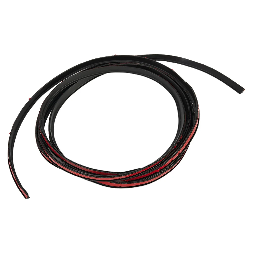 Rubber Sealing Strip 2M T-Type Noise Insulation Rubber Profile EdgeTrim Bumper Lip Side Skirt Auto Door Seal Weatherstrip Edge