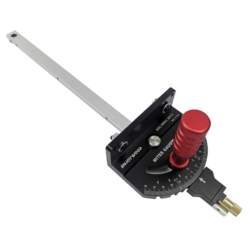 

Adjustable size, telescopic, mountain woodworking, oblique cutting gauge, push handle, table saw, band saw, universal ruler