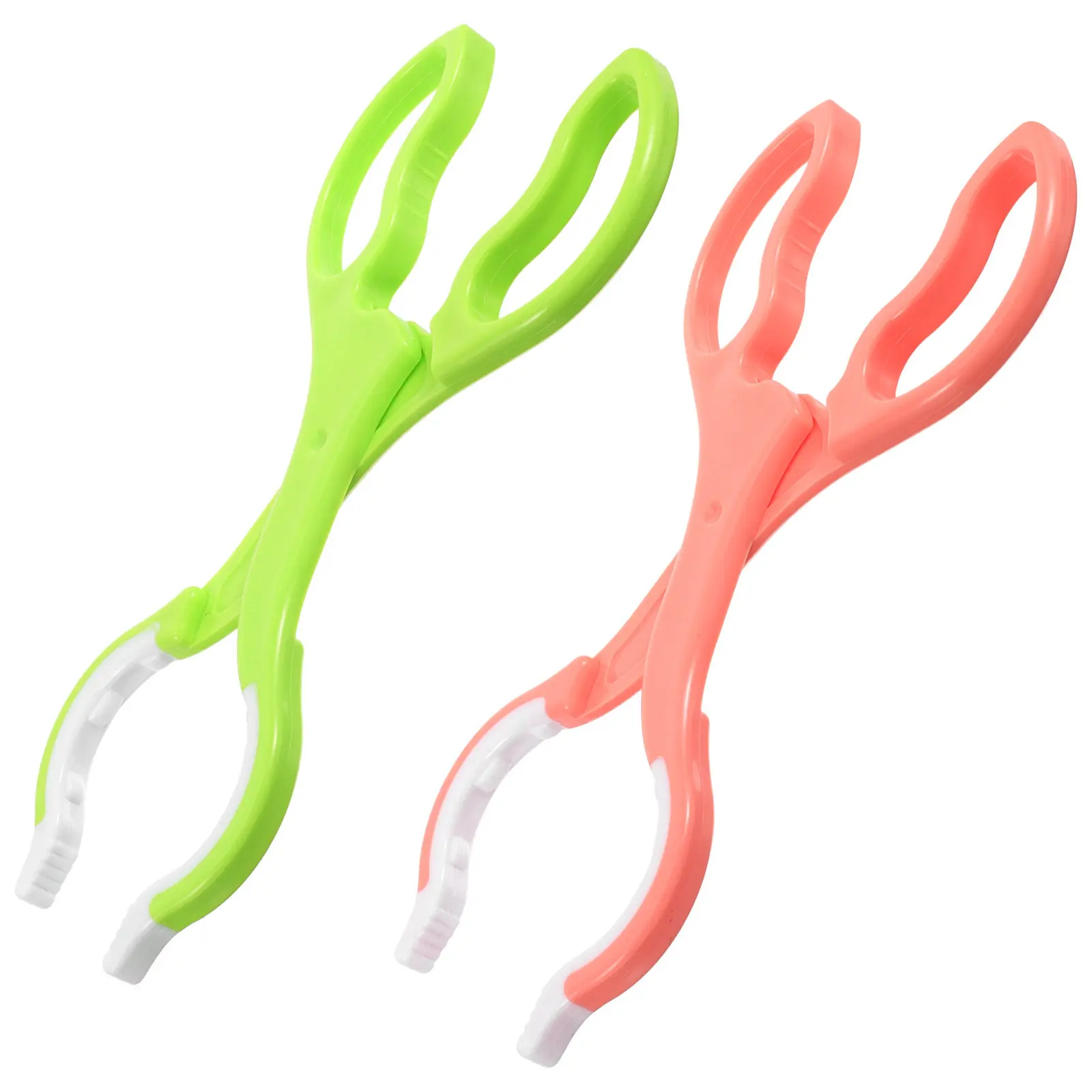 

2Pcs Anti-Slip Feeding Bottle Clamp with Long Handle for Sterilizing Bottles Pacifiers Tableware Detachable Baby Bottle Tongs