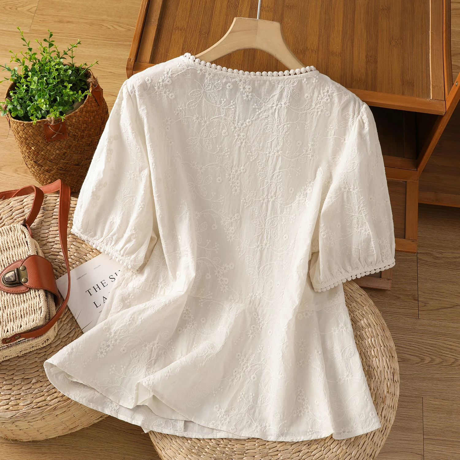 เสื้อคลุมคาร์ดิแกนผู้หญิง ผ้าฝ - Embroidery Artist บทวิจารณ์และราคา