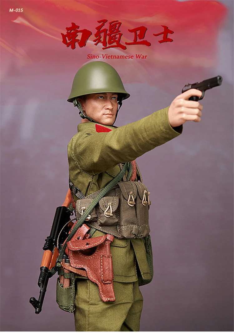 Auf Lager Mini Zeiten Spielzeug 1/6 mt m015 pla sino vietnam ischen Krieg Süd Xinjiang Wache bewegliche männliche Soldat Action figur Modell Spielzeug