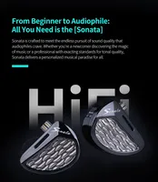 KZ Sonata 28 Unit Balanced Armature Drive in Ear Earphone Electronic Frequency Division Tuning Earbuds Hifi Monitoring Headphone