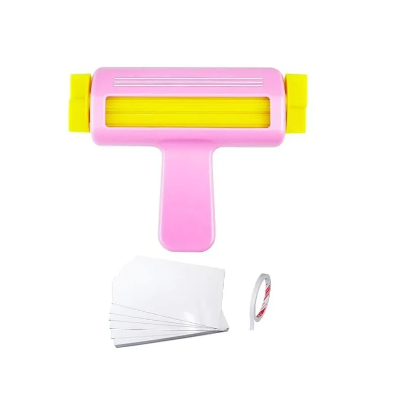 

Paper Crimper Tool, Pink Manual Sealing Tool for Homemade Potato Chip Bag Making & Sealing