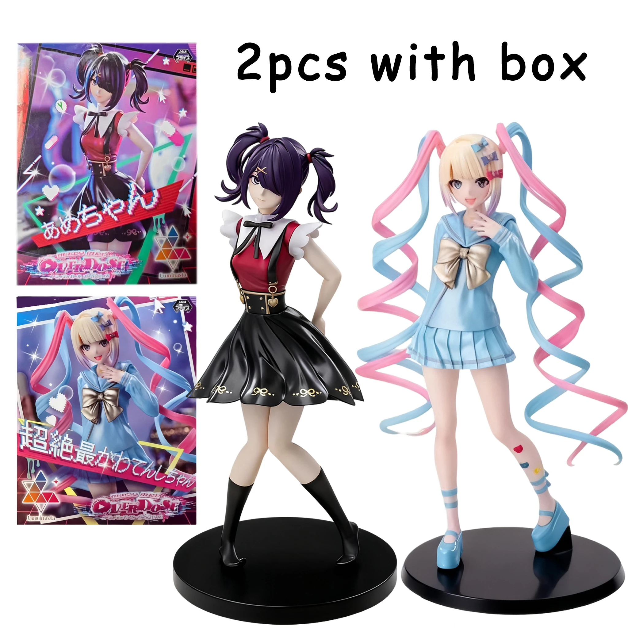 QUENTE! Aixlan NEEDY GIRL OVERDOSE Figura Chuva KAnge PVC Action Figure Amine Adulto Anime Girl Estátua Colecionável Estatueta Brinquedos Presente