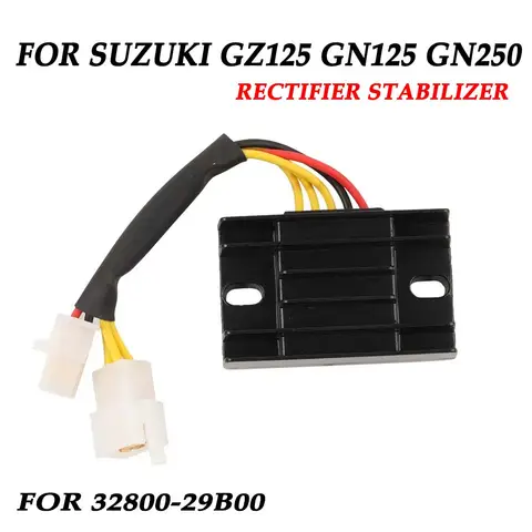 스즈키 GZ125 GZ250 GZ 125 250 GN125 GN250 GN 125 250 GNX250 GNX 250 32800-29B00 용 오토바이 전압 조정기 정류기