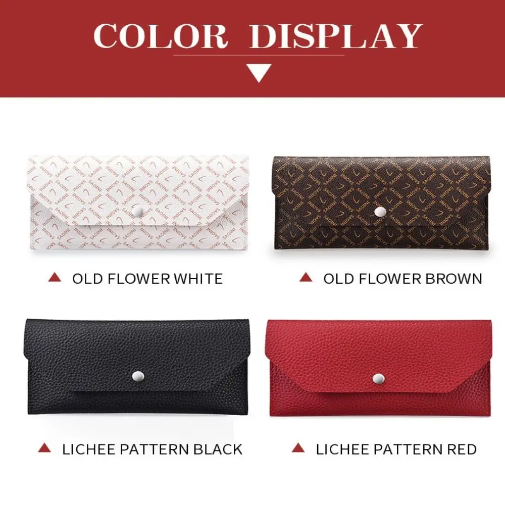 Moda grande capacidade carteira feminina multifuncional premium couro saco de embreagem slots de cartão impressão carteira fina