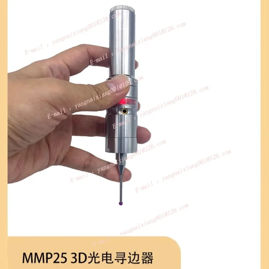 3D Photoelectric Edge Finder MMP25 CNC Machining Center Sub-center rod Detection Sensor Glowing Sound High Precision 0.001mm