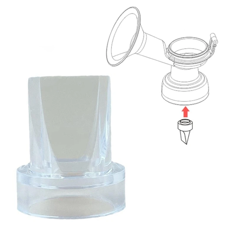 Gummiventile, Entenschnabelventile, bequemer Milchpumpenaufsatz aus Silikon, optimieren Milchsammel- und Saugerlebnis W3JF