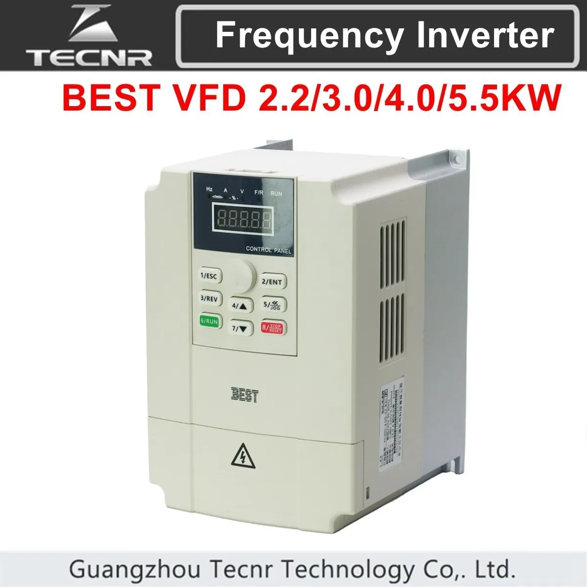 BEST VFD 2.2KW 3KW 4KW 5.5KW 1000Hz Frequency Inverter 1PH Input Variable Converter FC300 Series For CNC Spindle Motor