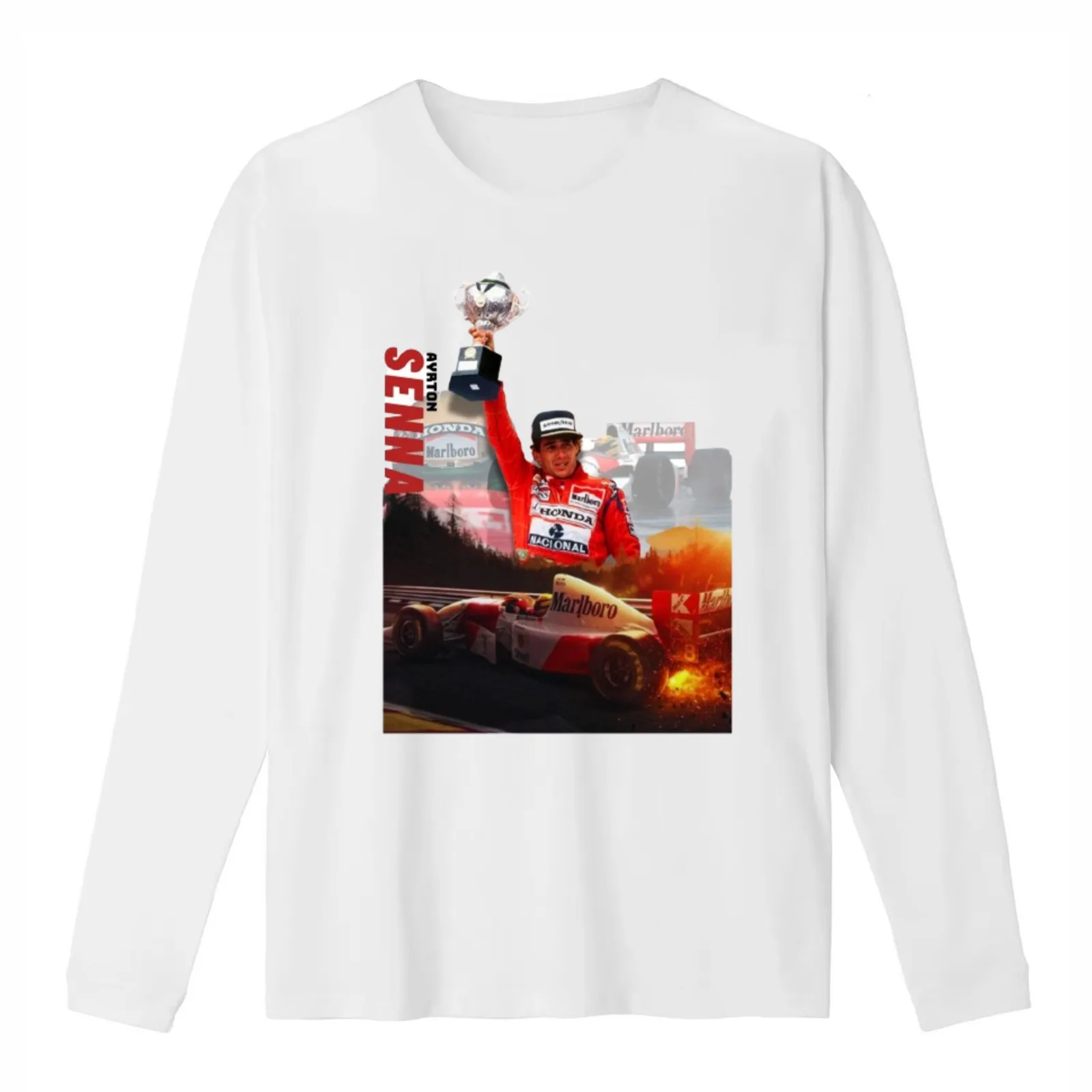 Senna Forever T-Shirt Summer Casual Cotton Tee Oversized Streetwear Tops Vintage Graphic Print Loose Fit Short Sleeve