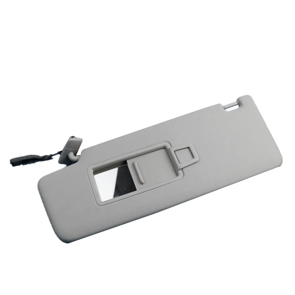 

Серое внутреннее зеркало для макияжа с солнцезащитным козырьком и кабелем для Tiguan 2018+ Kodiaq 2017+ Touran 2016+