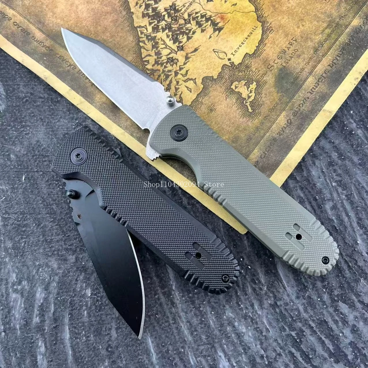 

Складной карманный нож для кемпинга, охоты и самообороны, EDC, лезвие 7Cr13Mov, нож для выживания в дикой природе, рукоять из нейлонового волокна