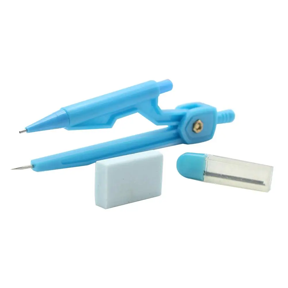 3Pcs Compass Automatic Tool ABS Drafting Instruments for Students School