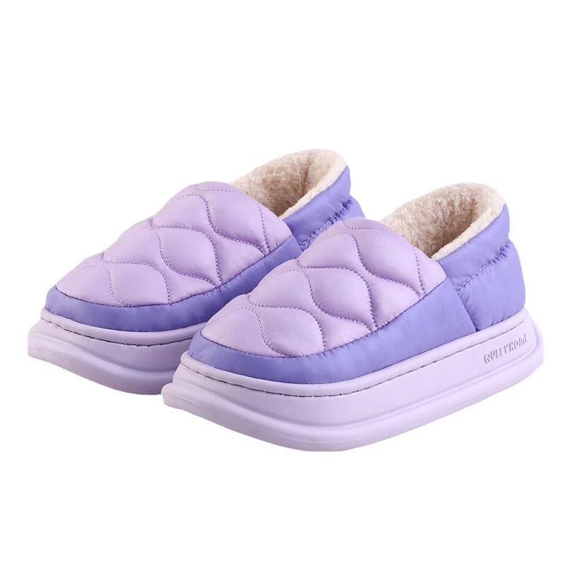 

Женская хлопковая обувь Eyriphy, классические домашние тапочки, женские и мужские универсальные хлопковые тапочки, водонепроницаемая и нескользящая домашняя обувь для мужчин