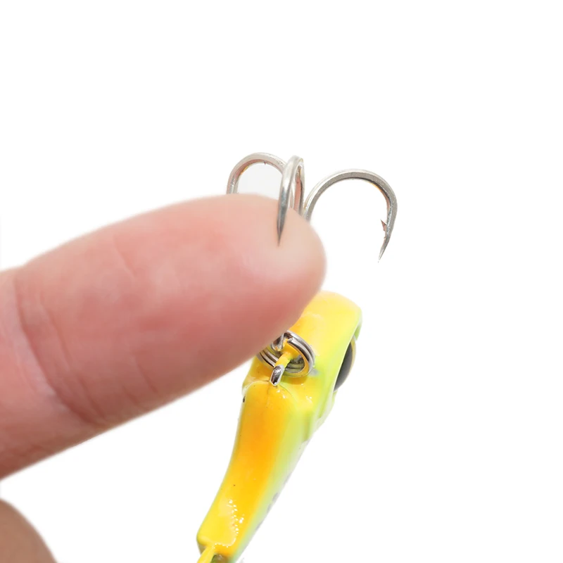 New Arrival 1 sztuk 5g/7g/10g Metal VIB Fishing Lure Spinner tonący obrotowy łyżka Pin Crankbait cekiny przynęty wędkarskiego