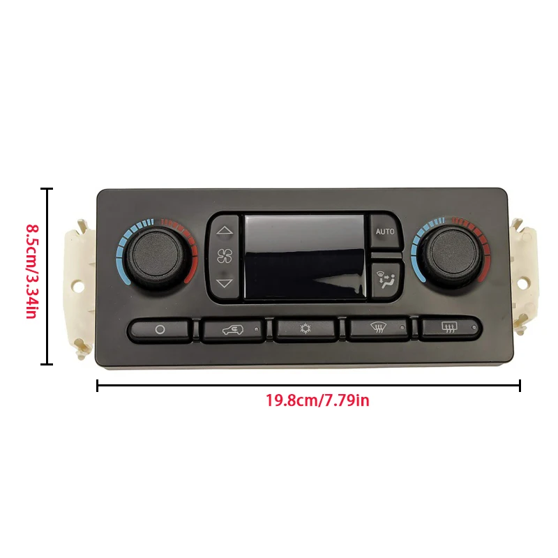 Car Air Conditioning Temperature Control Panel for Chevrolet GMC Cadillac Buick Hummer Oldsmobile