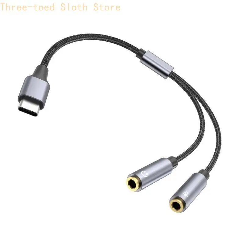 Headsets, Mikrofon-Splitter, Kopfhörerkabel, Mikrofone, Stereo-Ohrhörer-Anschluss E74A – Detail 7