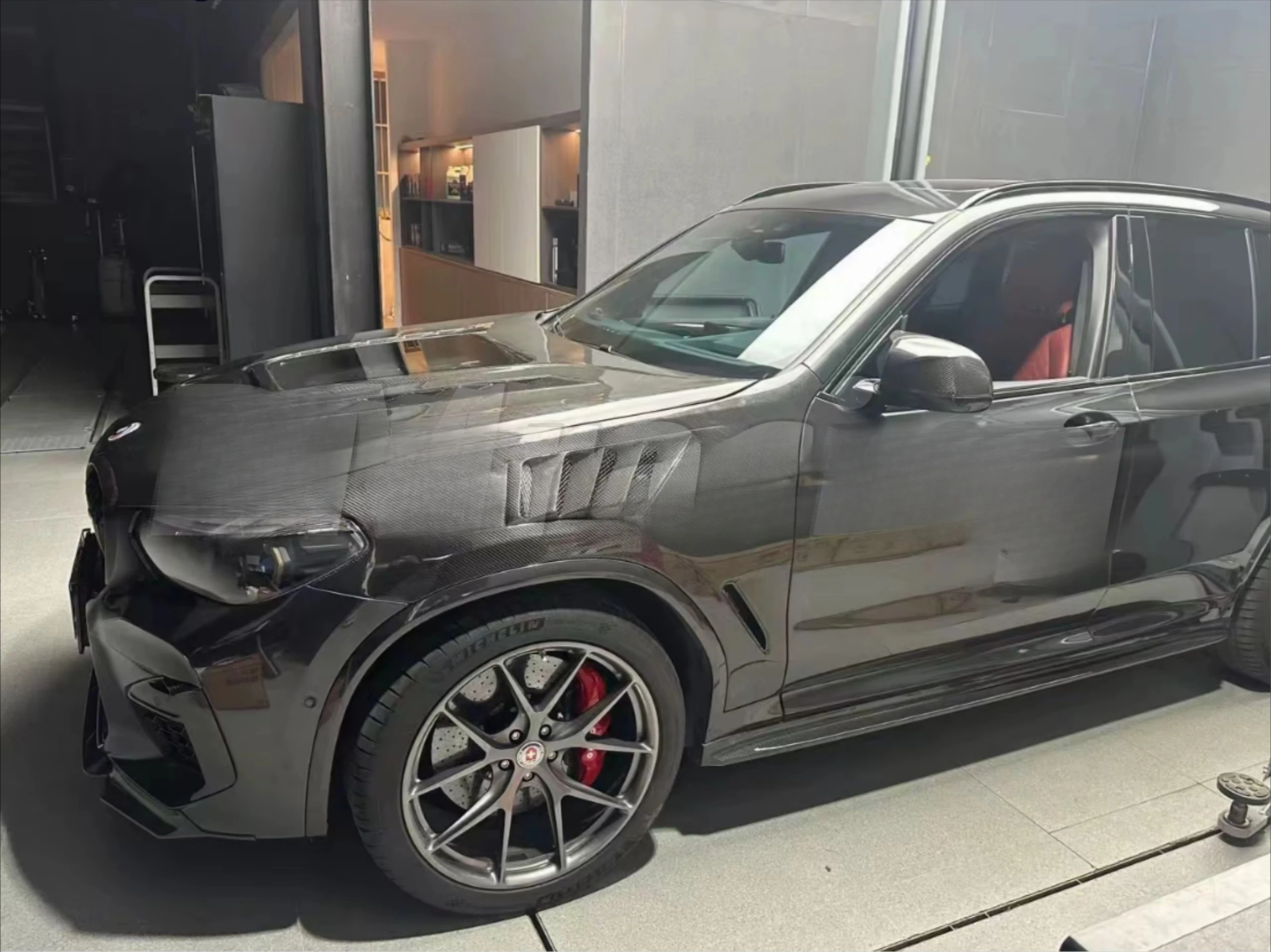 

DM Vent Style Dry Carbon Fiber Front Fender for F97 X3M F98 X4M