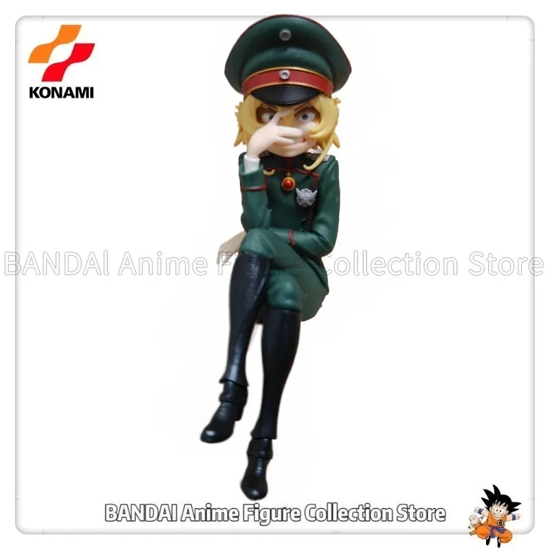 En Stock, Colección Original Konami Prize Saga of Tanya, Figuras de Anime de Tanya Von Degurechaff, Regalos de Cumpleaños