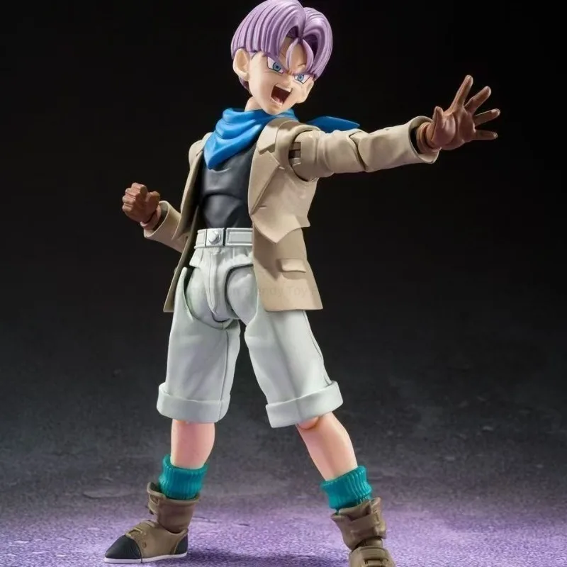 在庫あり バンダイ SHF アニメ ドラゴンボール TRUNKS GT アクションフィギュア 可動関節 モデル おもちゃ 飾り ギフト 子供 男の子 DT