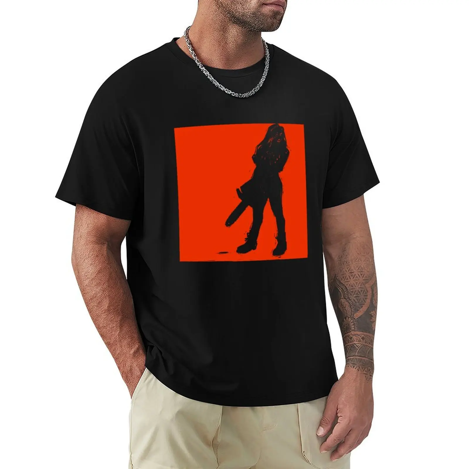 Final girl bottle image T-Shirt Anti-Wrinkle Short Sleeve T-Shirt