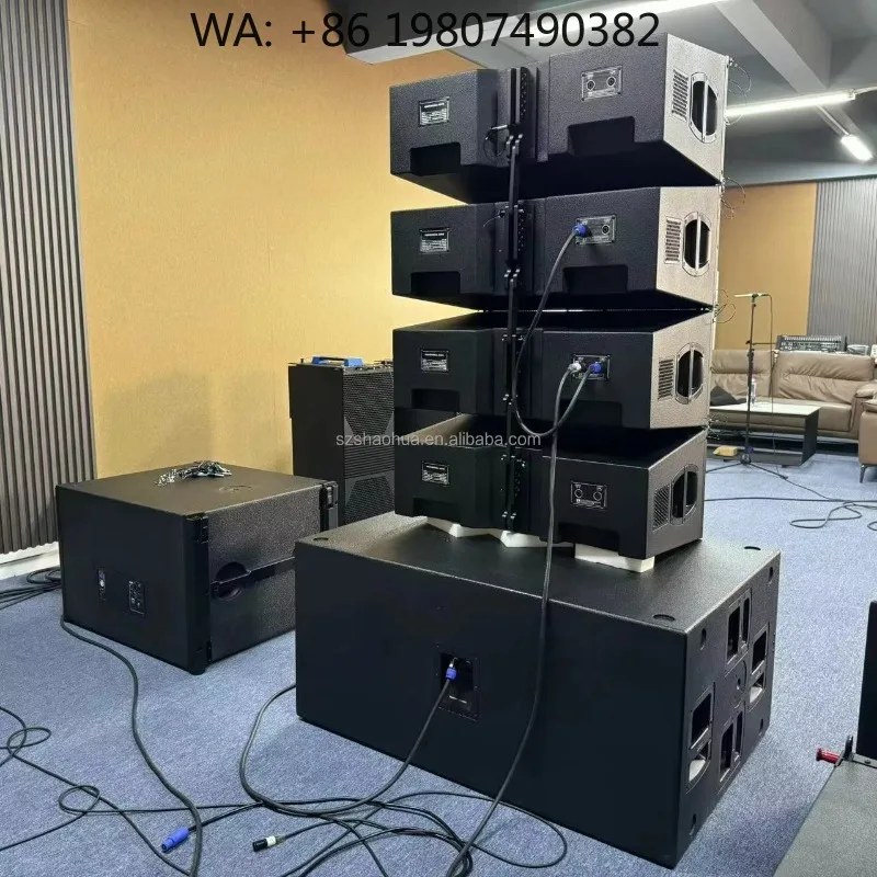 

Double 12 Inch 2-Way Passive Line Array Speaker Professional PA System for Outdoor Indoor