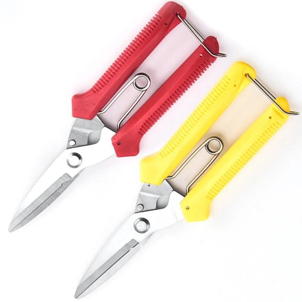 Stainless Steel Gardening Pruning Shears Labor-Saving Precision Cutting Grafting Pruner Non-slip Shear Pruning Tools
