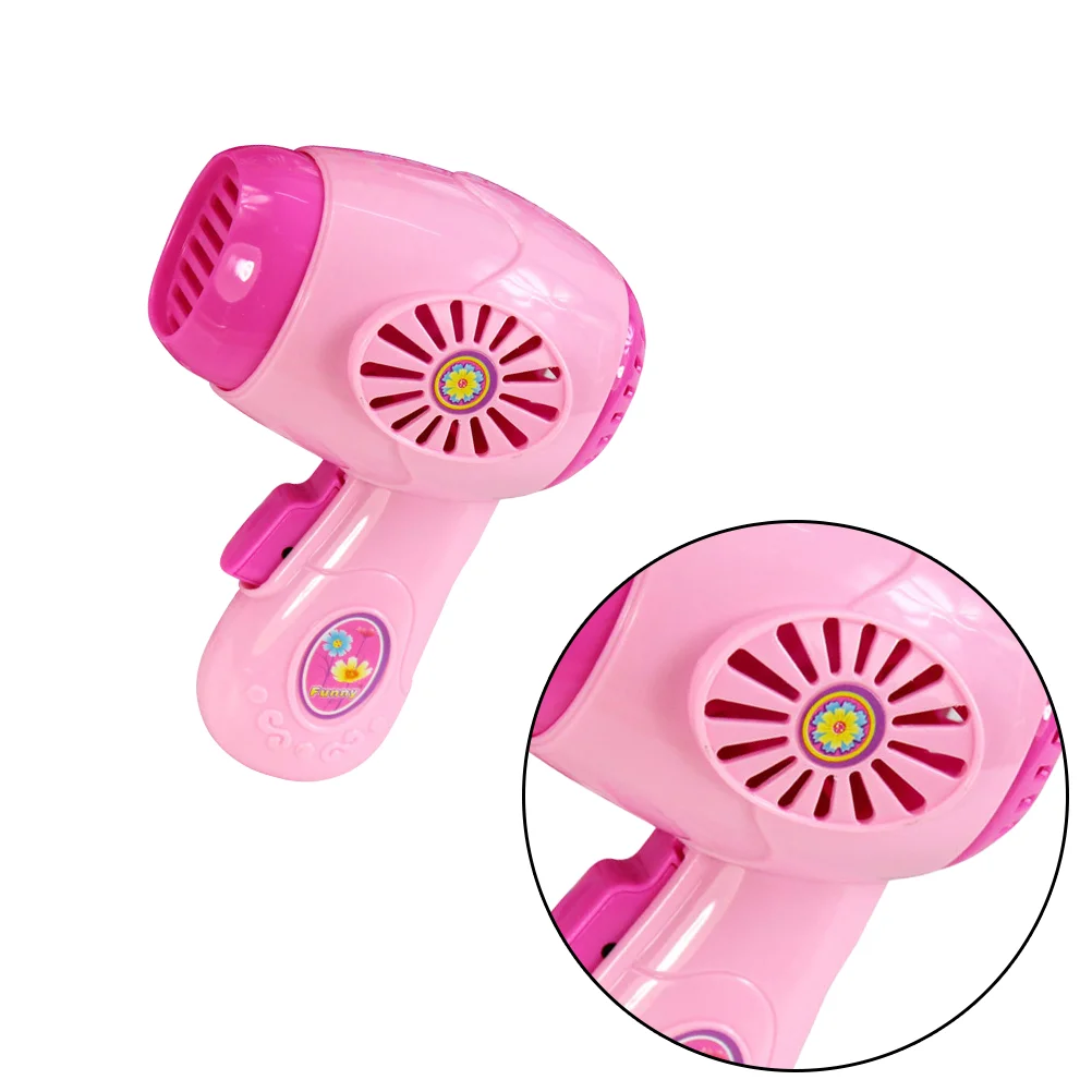 

Simulation Hair Dryer Toys Kids Home Appliances Toys Plastic Electric Hair Drier Toys (without )