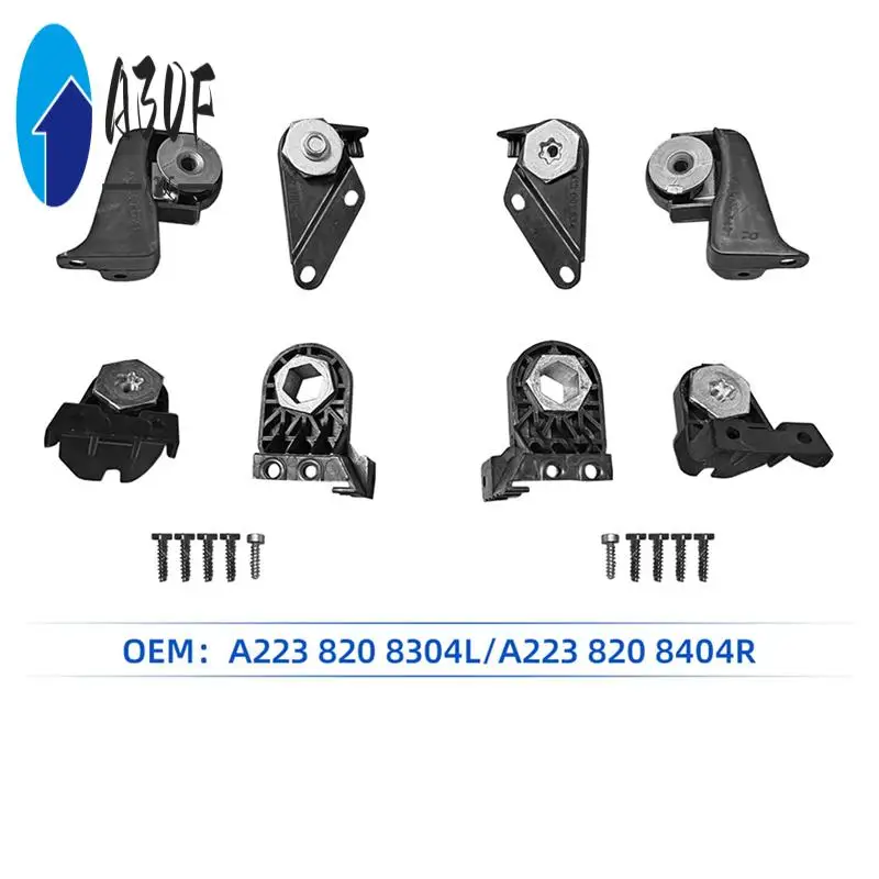 A30F-Car Front Headlight Bracket Repair Kits For Mercedes-Benz S Class W223 21-24 Headlamp Mount RS Bracket