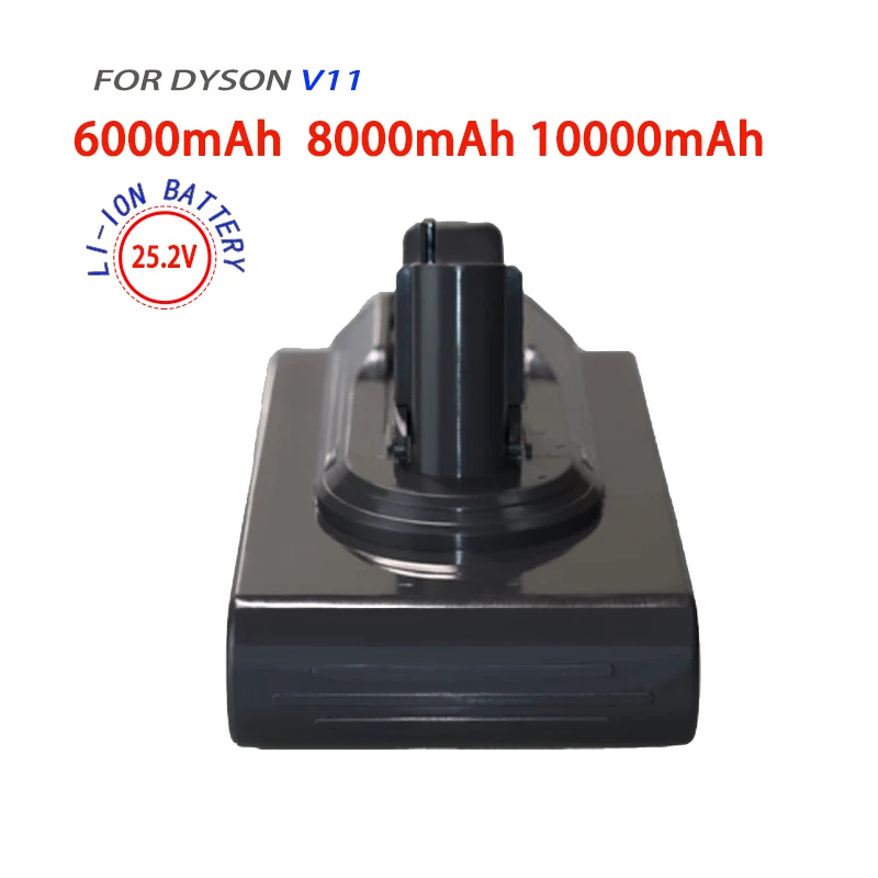 

25.2V 6000mAh for Dyson Lithium Click-in Rechargeable Battery Vacuum Cleaners V11 Outsize V11 Absolute Extra SV15