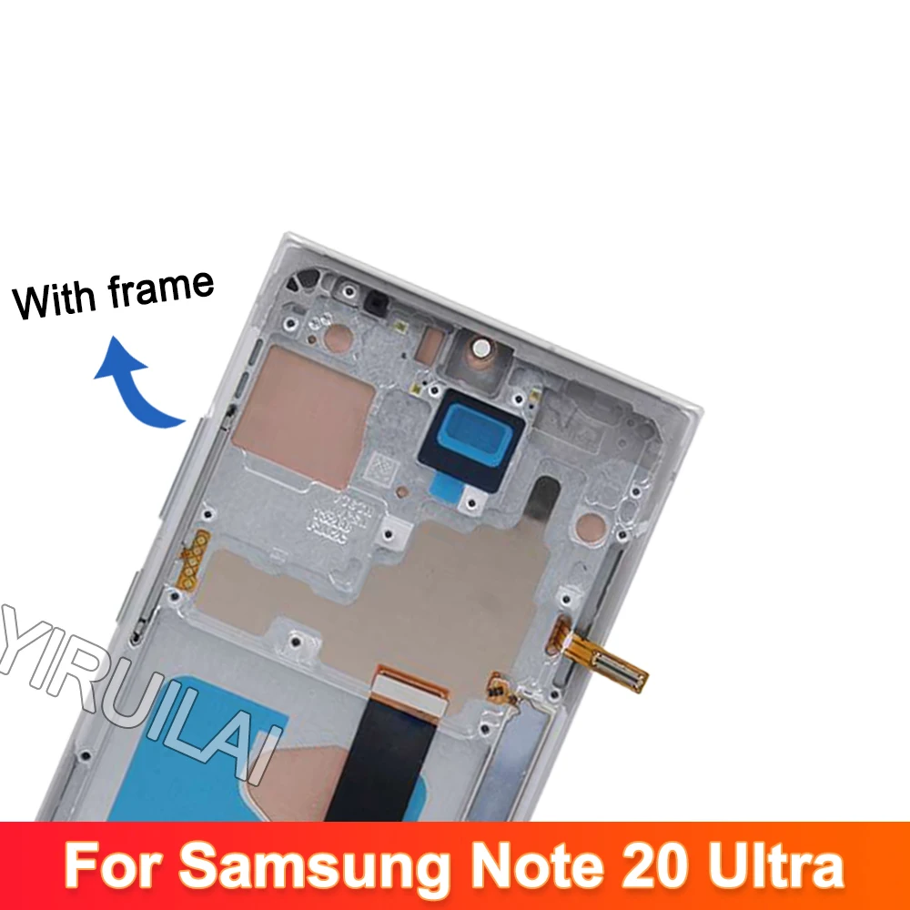 LCD 디스플레이 디지털 터치 스크린 교체, 삼성 노트 20 울트라, N985F, N985F, DS, 노트 20 울트라, 테스트 완료