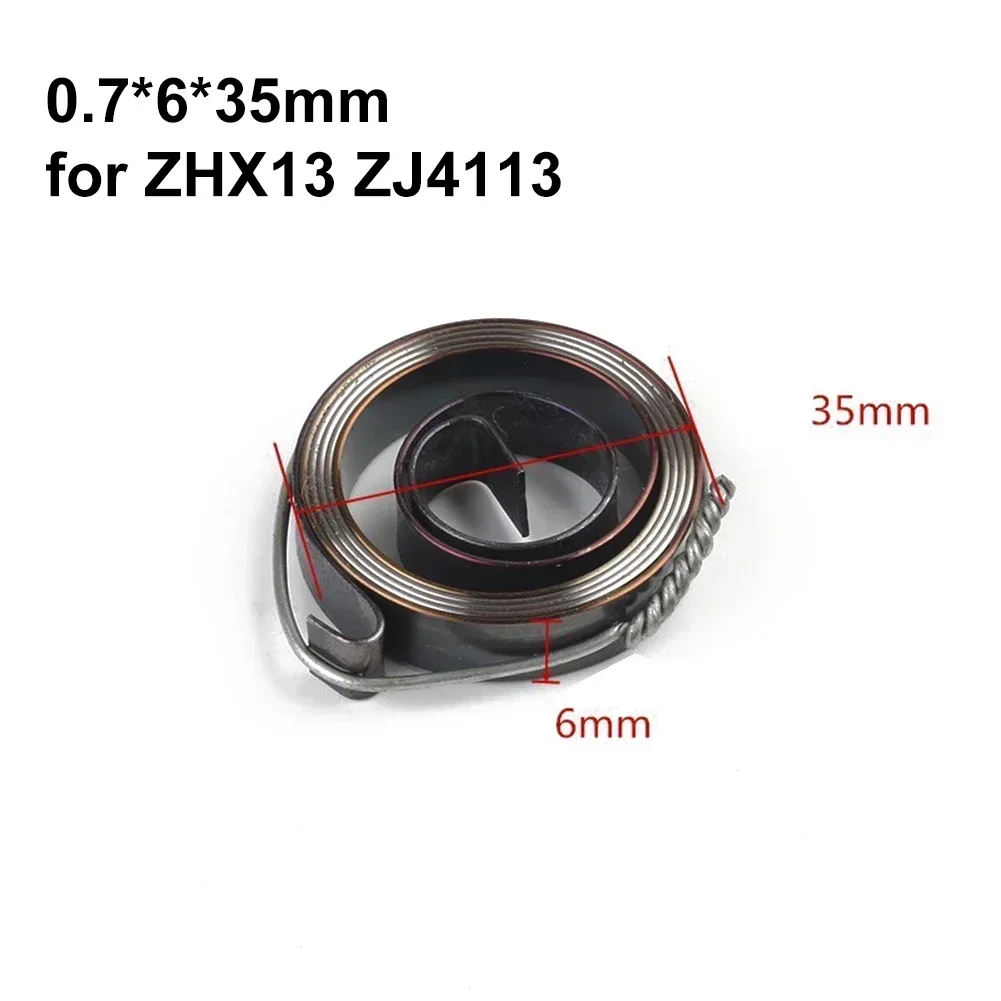 2pcs เจาะกดฤดูใบไม้ผลิ Quill FEED RETURN COIL ฤดูใบไม้ผลิ ASSEMBLY 0.7x6x35 มม.Workshop อุปกรณ์เครื่องมืออุปกรณ์เสริม