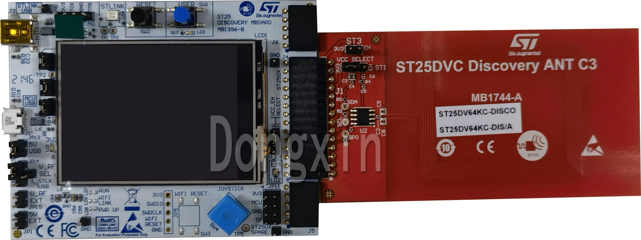 ST25DV64KC-DISCO ST25DV-I2C-EVO dynamic NFC/RFID Tag, Discovery Suite