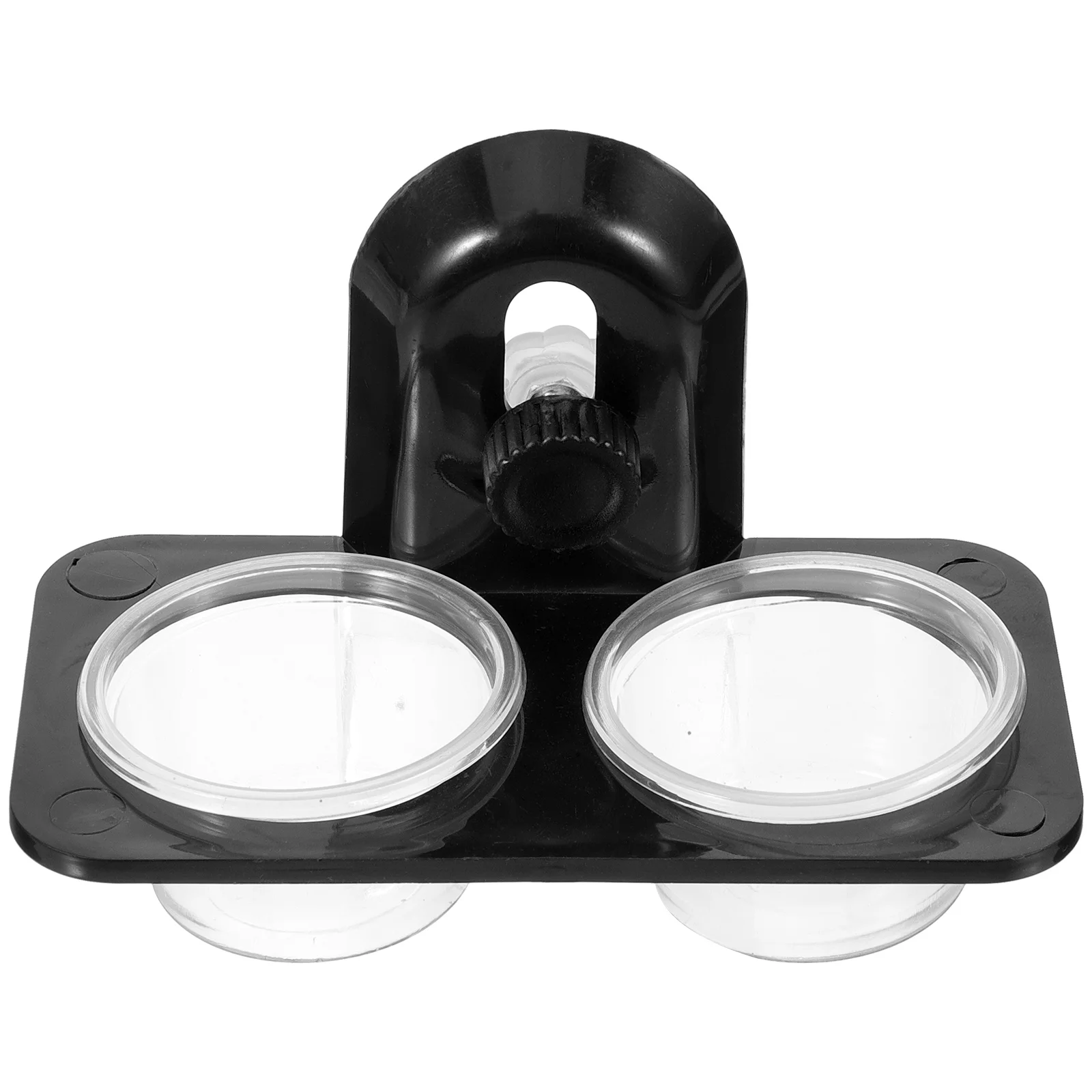 

Reptile Feeder Food Water Bowl Suction Cup Stable Wall Mounted Feeding Dish for Lizard Turtle Gecko Scorpion Centipede Acrylic