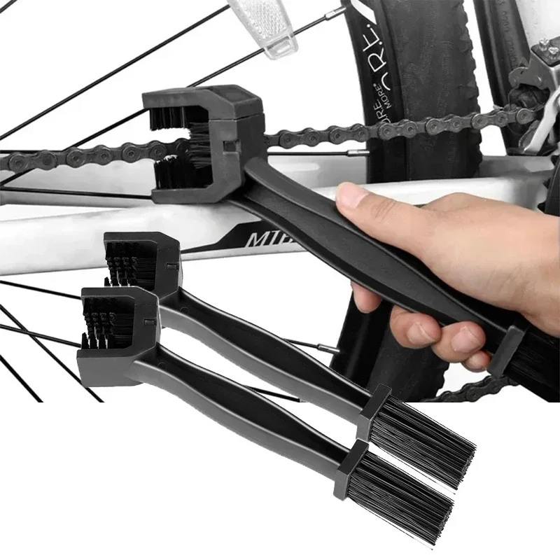 Motorcycle flywheel brush disc teeth cleaning brush tool mountain bike chain cleaning brush