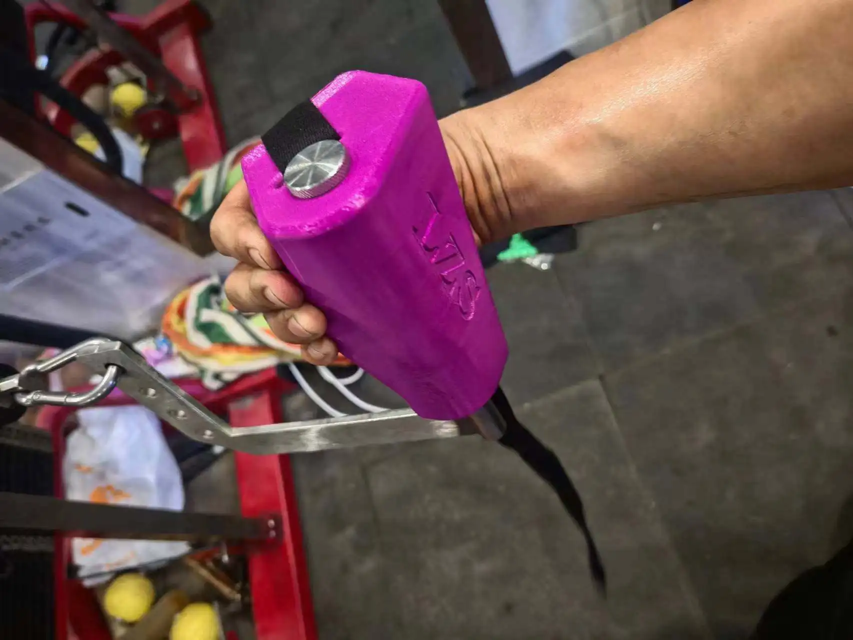 Mango de lucha de brazos de presión lateral, agarre de mano biónico, entrenamiento de fuerza de lucha, palma biomimética, pinza de pronunciación de pulgar grande
