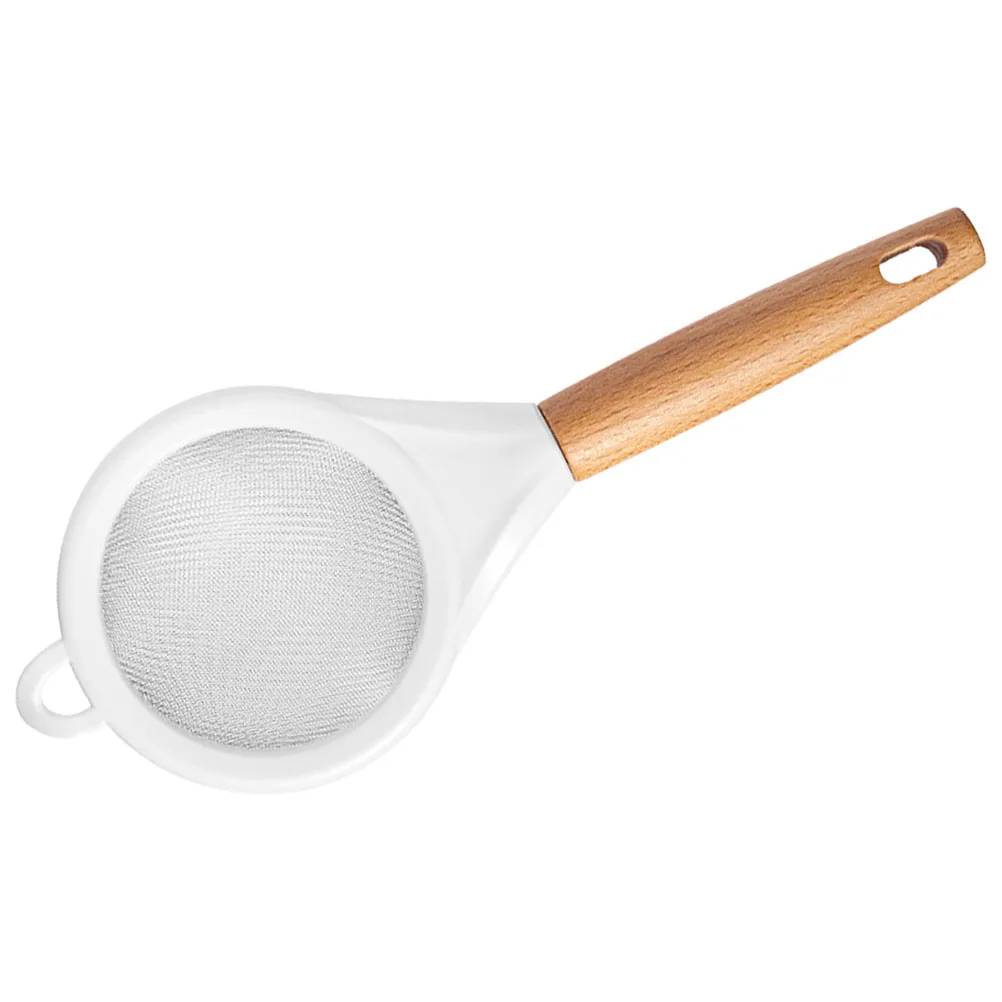 

Kitchen Sieve Flour Sieves Fine Mesh Strainer Sifter 304 Stainless Steel with Handle