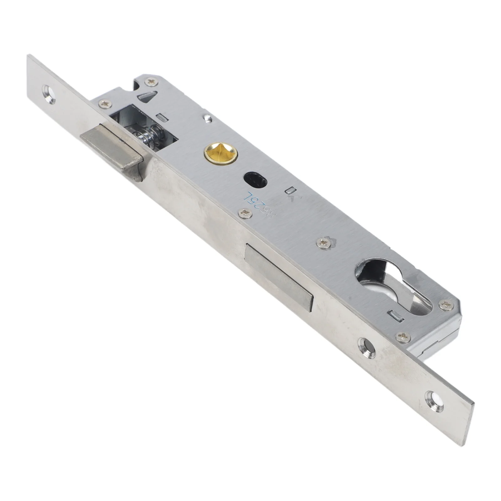 Stainless Steel Mortice Lock 85x25mm Tube Frame Gate Lock Insert With Rotating Latch For Garden Front Door Garage Security view 4