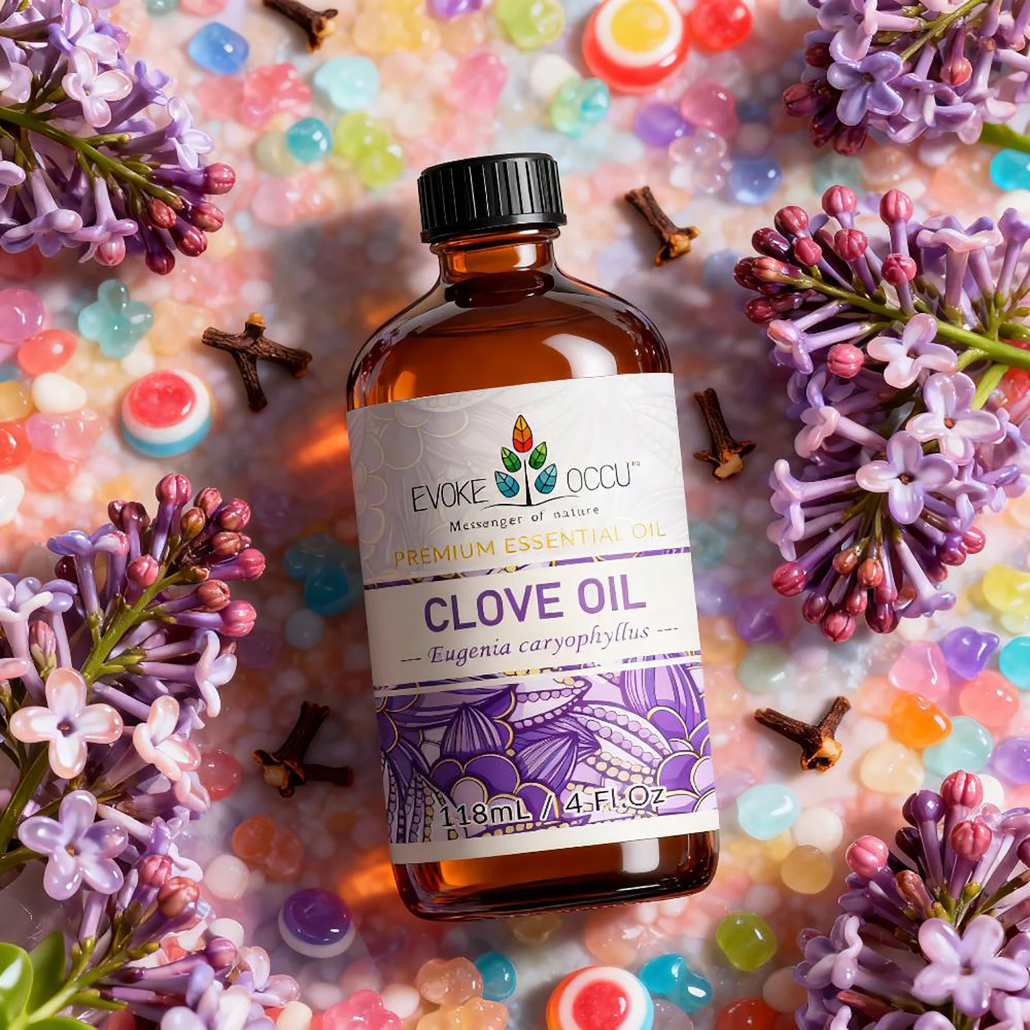 

EVOKE OCCU Clove Essential Oil 118ML Dental Care Aromatherapy Cleaning Spray Chamomile Ginger Tangerine Vetiver Thyme Hot Sale