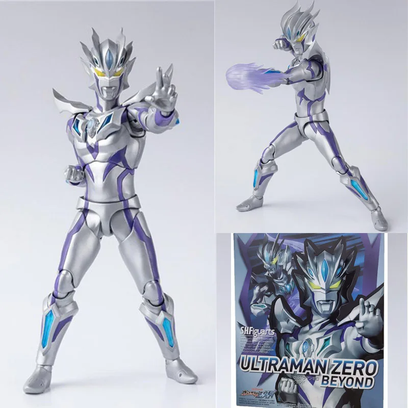 16CM SHF Anime Ultraman Geed Final Infinite Zero PVC Box Action Doll Desktop Accessories Children's Toy Gifts