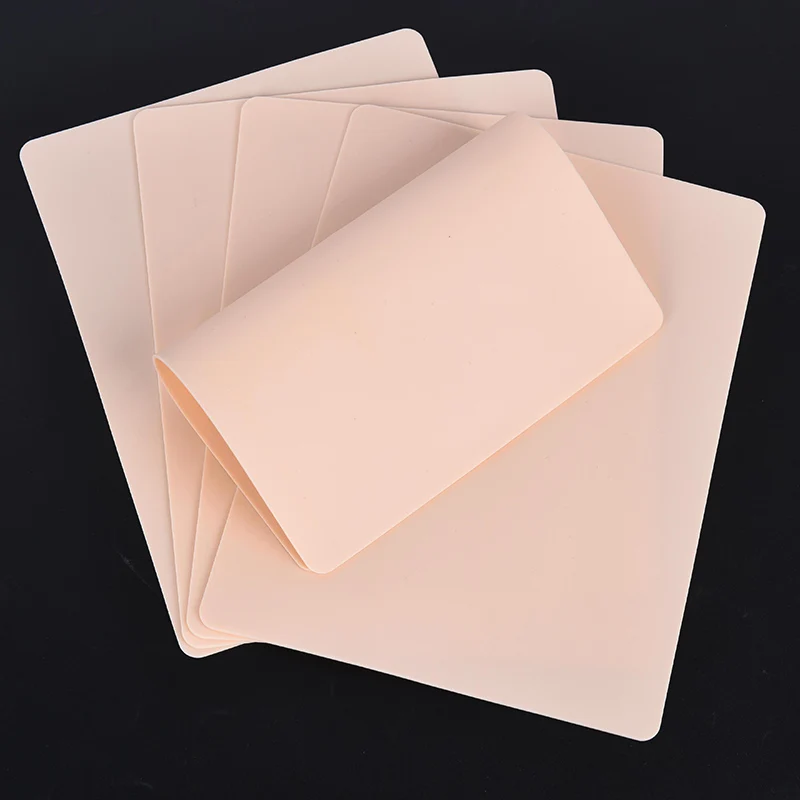 1Pc Double Permanent Tattoo Beginner Skin Practice Simulation Skin Body Art Tool.~