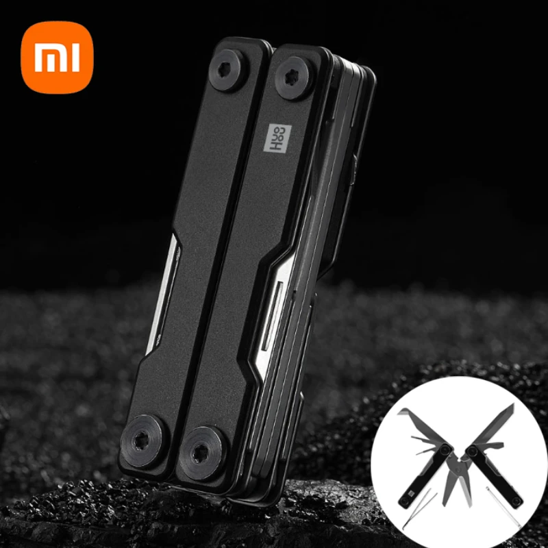 

Xiaomi HUOHOU Mini Multi-function Knife Outdoor Camping Folding Knife Tool Fruit Cutting Camping Emergency Combination Tools Set