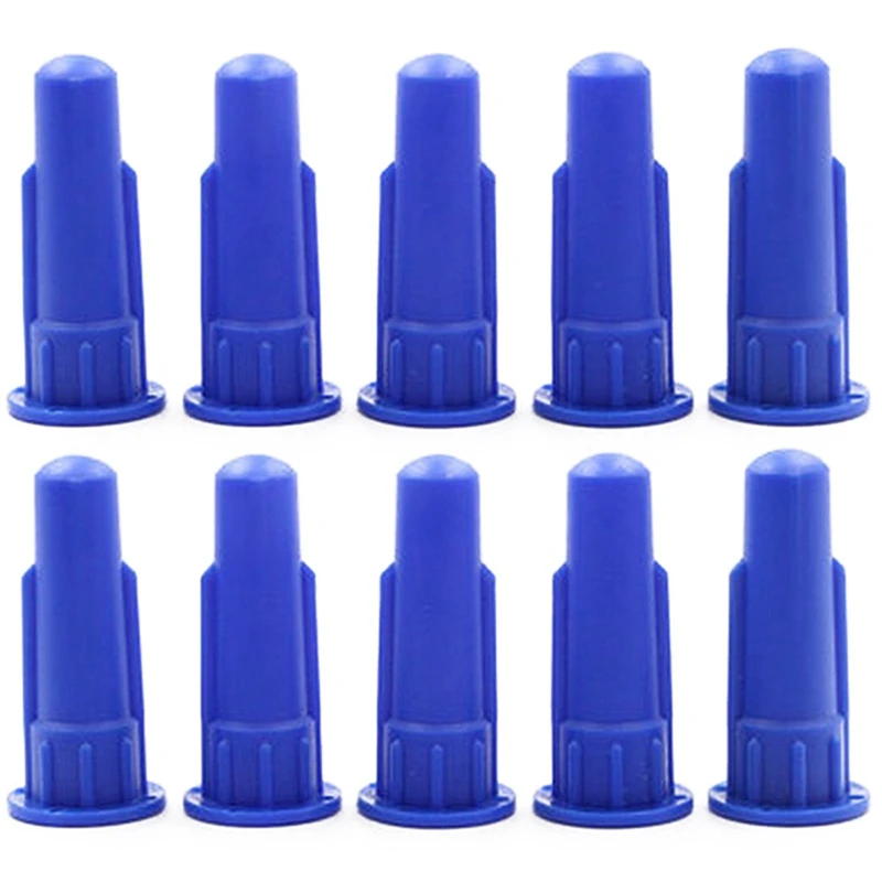 20Pcs Cylindrical Cone for Cartridge Caulking Spare Part Nozzle Spray Tip - 10Pcs 56Mm X 13Mm & 10Pcs 51Mm X 41Mm