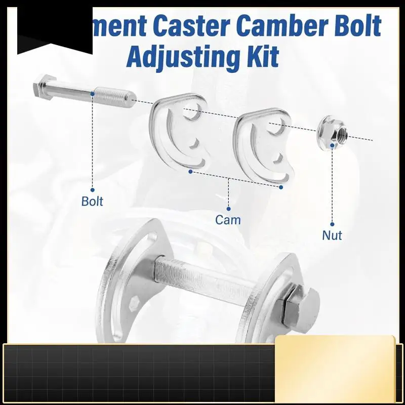 

Camber Kit For Silverado GMC Sierra Express Suburban 1500 2500 Yukon Tahoe Cadillac Escalade Hummer H2