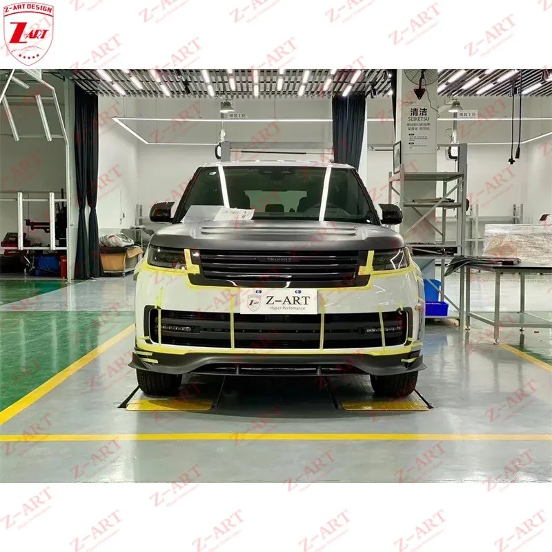 Z-ART Dry Carbon Fiber Body Kit for Range Rover Vogue Prepreg Carbon Fiber Wide Body Kit for Land Rover Range Rover Vogue 2023+