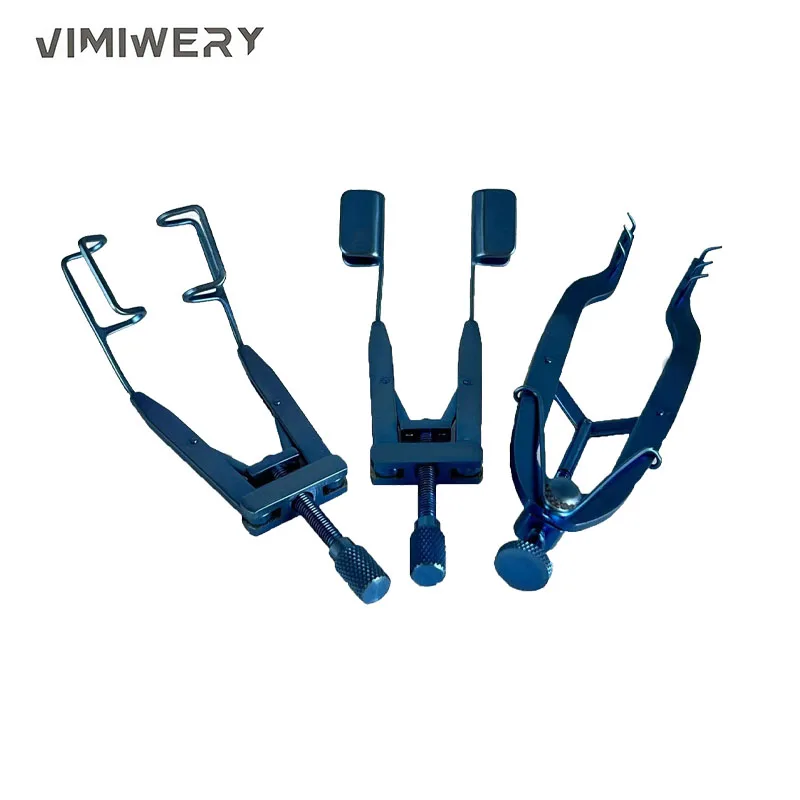 Trabajo de oftalmología del retractor del espéculo del alambre ajustable del espéculo de la tapa reversible