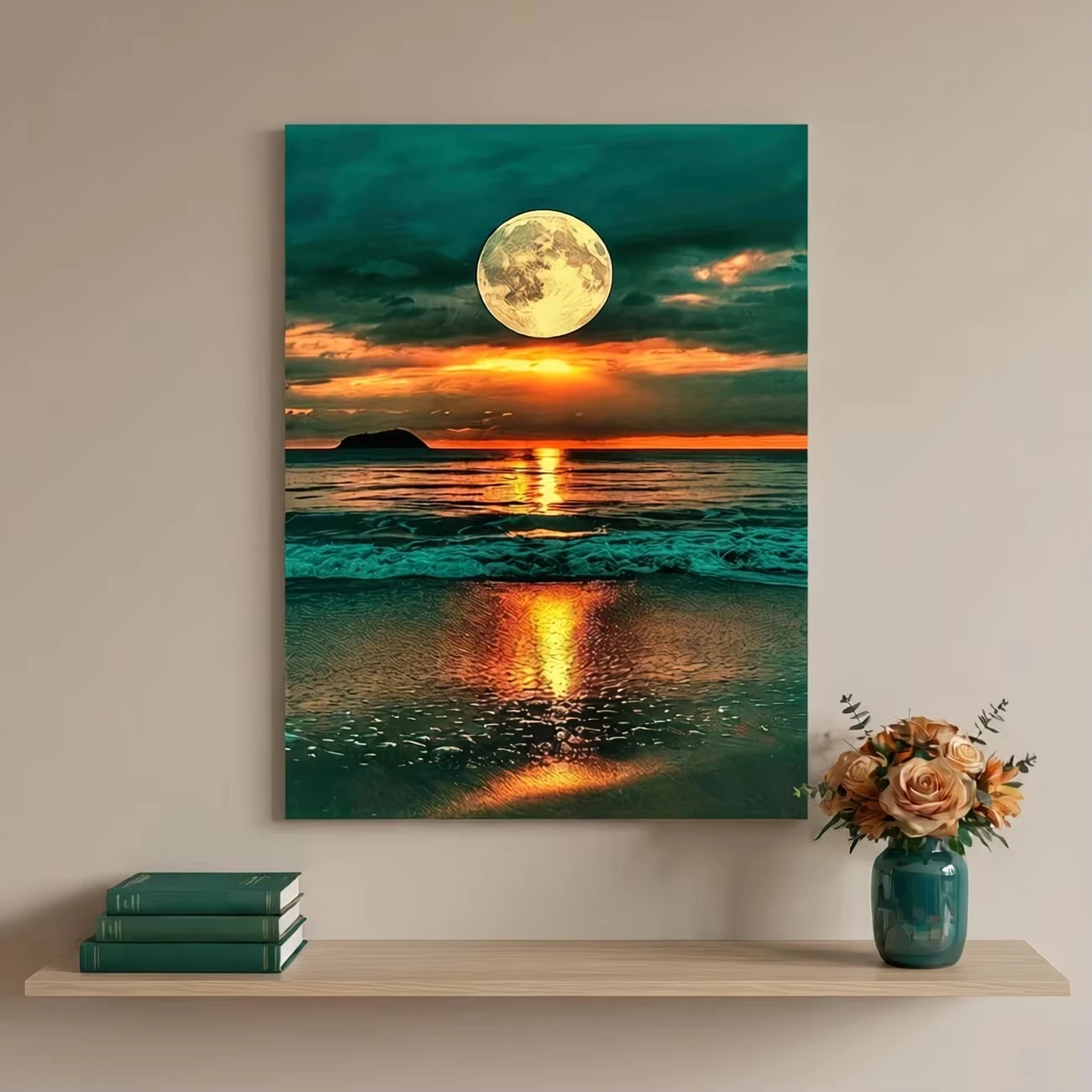 

Scenic Seaside Sunset Landscape Artwork Jigsaw Puzzle 500/1000/1200/2000PCS Stress Relief Puzzle Wall Art Decor Gift